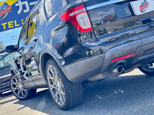 22インチ　US ホイール　エクスプローラ　フォード　宮城県　引き取り限定】 フォード エクスプローラー XLT エコブースト 社外22インチホイール