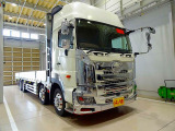 お問合せ管理No.A121 R1 プロフィア 13.5t 4軸 アルミブロック 平ボデー 総輪エアサス 410ps