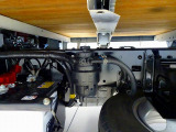 燃料タンク80L シャーシは 錆止め/マフラー塗装 仕上げに力を入れています。