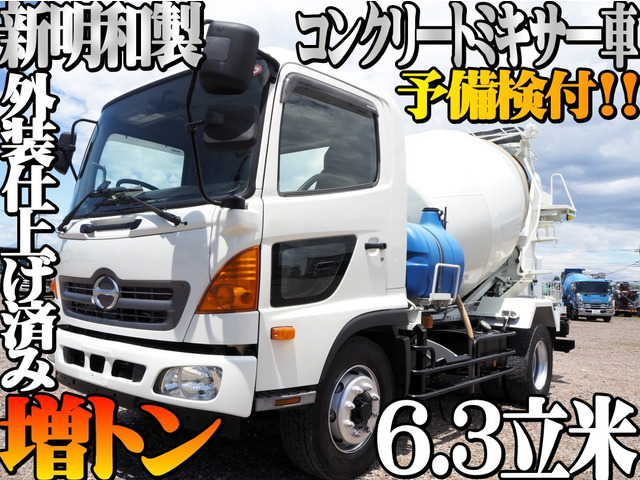 レンジャー ミキサー車 予備車検付 増トン コンクリートミキサー