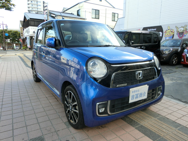N-ONE プレミアム ツアラー ローダウン 車検満タン付!ナビ!バックカメラ!