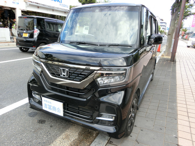N-BOXカスタム G L ターボ ホンダセンシング すぐ乗れます!タイヤ4本新品!