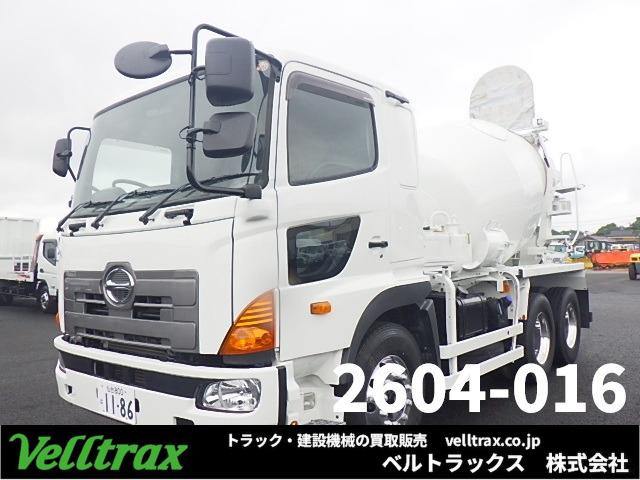 プロフィア ミキサー車 H28.3 大型ミキサー車 走行24.3