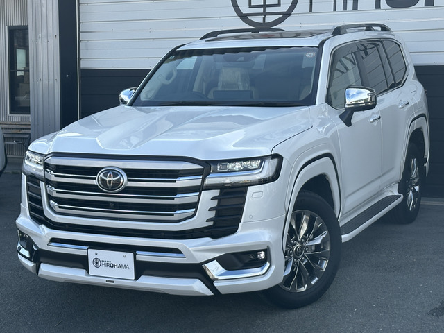ランドクルーザー300 3.5 ZX 4WD ナビフルセグ寒冷地エアロ後席モニタETC