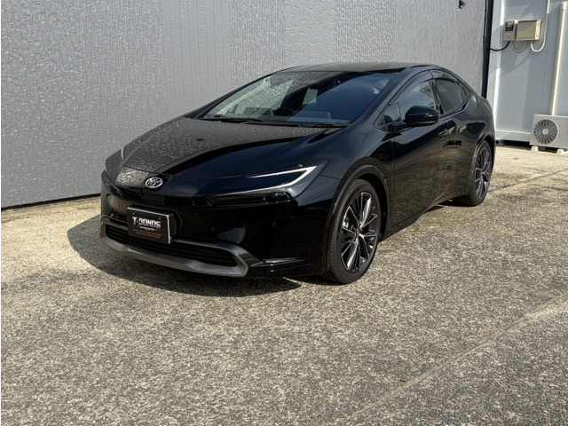 プリウス 2.0 Z 純正12.3インチナビ 黒革シート