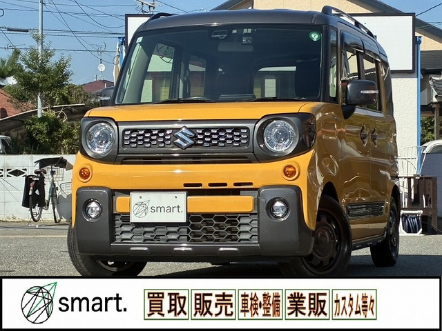 スペーシアギア ハイブリッド(HYBRID) XZ 衝突軽減/両電スラ/前後ドラレコ/LED