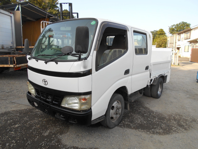 ダイナ 4.0 ダブルキャブ フルジャストロー ディーゼル 2T W-CAB パワーゲート付き