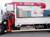 ユニック URU374RKK ワイドアウトリガー 角足 4段 ラジコン フックイン