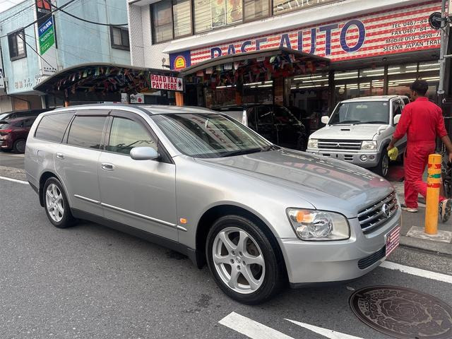 ステージア 2.5 250RX FOUR 4WD ETC アルミホイール HID 記録簿