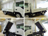 荷台内寸:305&times;160&times;37 極東開発/DD02-31 三方開 左右アオリ外側後方反射板1対