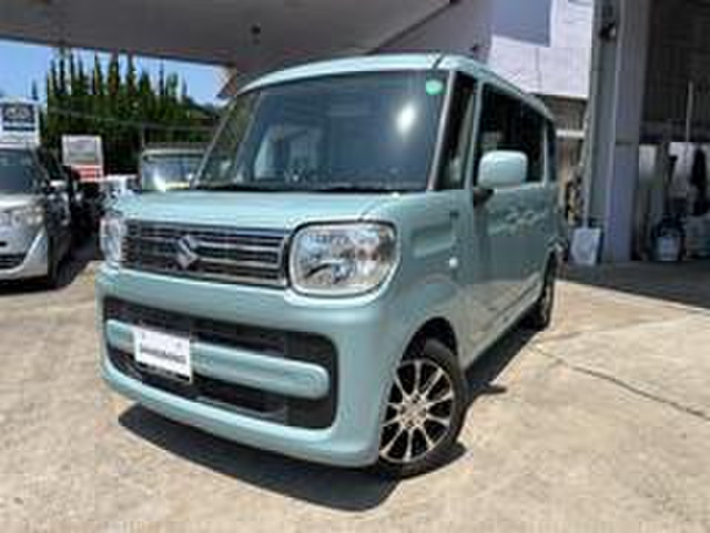 スペーシア ハイブリッド(HYBRID) G 衝突被害軽減ブレーキ非装着車 車検2年付 ナビ ...