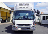 ファイター 冷蔵冷凍車 4t ワイド ベッド付 低温 格納ゲート