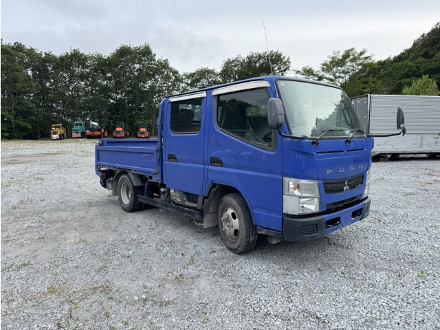キャンター  ロング 全低床 ディーゼルターボ 4WD パワーゲート付