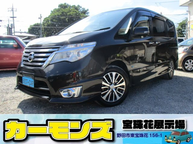 セレナ 2.0 ハイウェイスター S-HYBRID エマブレ 両側自動ドア ナビTV Bカメ