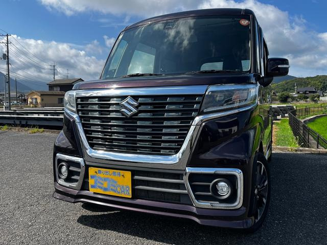 スペーシアカスタム ハイブリッド(HYBRID) XS ☆保証2年付き☆ ブレーキサポート