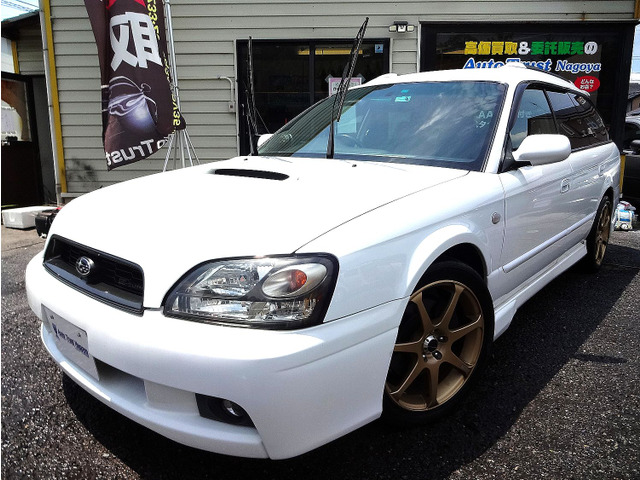 レガシィツーリングワゴン 2.0 GT-B E-tune II 4WD ワンオーナー MODEL7アルミ 5MT