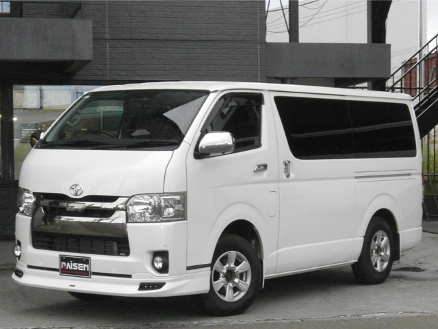 ハイエースバン 2.8 スーパーGL ダークプライム ロング ディーゼル 4WD ドラレコ モ...