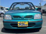 マーチカブリオレ 1.3 5MT フロント車高調 社外マフラー