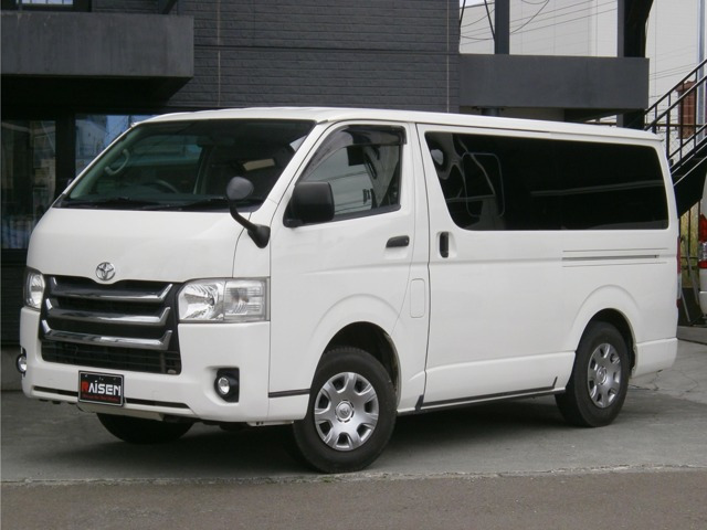 レジアスエース 3.0 DX ロング ディーゼル 4WD 寒冷地 リヤヒーター SDナビ 6人乗