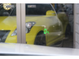 ☆HUD(ヘッドアップディスプレイ)も装備されています!見やすい位置に速度を表示してくれるので、速度管理もばっちり!