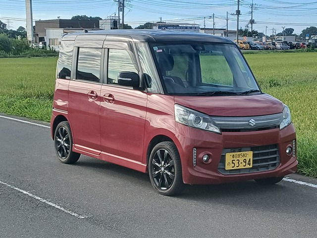 スペーシアカスタム XS 両側パワーツートンナビTVスズキセーフテ