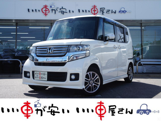 N-BOXカスタム G Aパッケージ ☆禁煙☆ナビ☆両電スラ☆Bカメ☆ETC