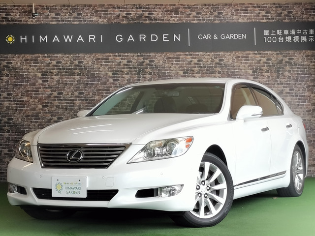 LS 460 黒革/革ステ/純正ナビ/純正18アルミ
