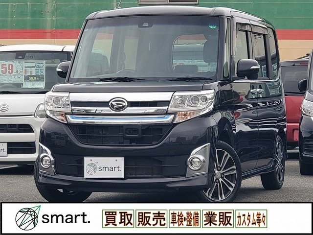 タントカスタム RS トップエディション SAII 衝突軽減B/ターボ/ナビ/BT/両電スラ