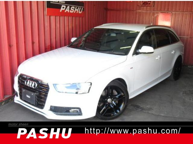 A4アバント 2.0 TFSI クワトロ 4WD HDDナビ地デジTVカメラLEDブラック