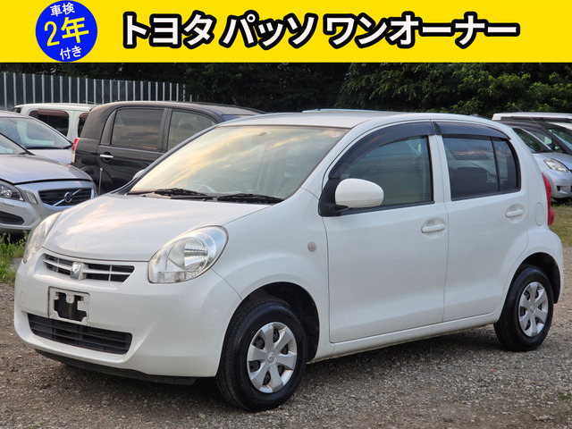 パッソ 1.0 X ワンオーナー 記録簿 禁煙車 BLUET