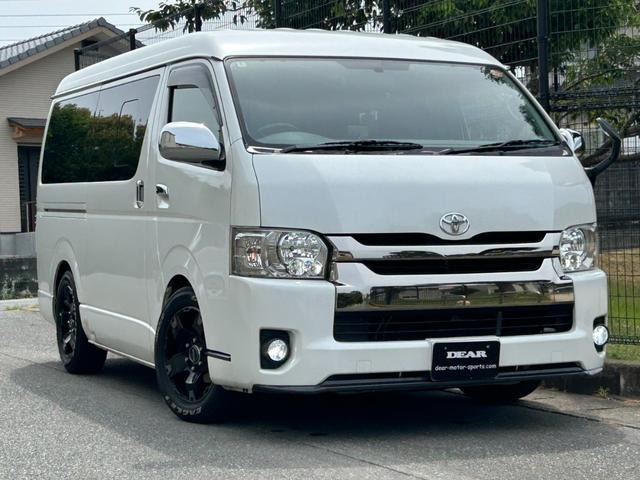 ハイエースバン 2.7 スーパーGL ワイド ロング ダークプライム ミドルルーフ ローダ...