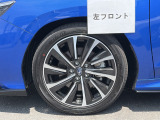 【左フロント】【SUBARU Active Damper e-Tune】純正18インチアルミホイール