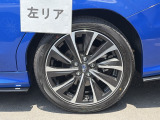 【左リア】【SUBARU Active Damper e-Tune】純正18インチアルミホイール