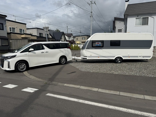 アルファード ハイブリッド 2.5 SR E-Four 4WD HOBBYトレーラー 540FU(要牽引