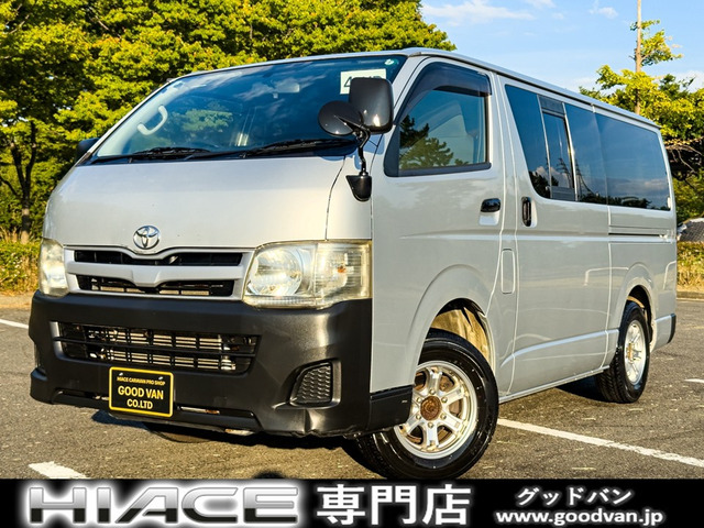 ハイエースバン3.0 DX ロング ディーゼル 4WD6人乗り 5ドア ETC ナビ オートマ