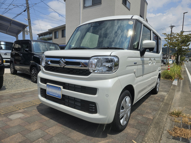スペーシア ハイブリッド(HYBRID) X 届出済未使用車 スズキセーフティサポート