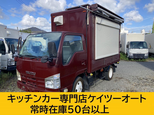 エルフ キッチンカー ベース車両に!サッシ