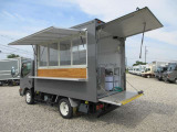 アトラス  キッチンカー 新規製作車両 新品厨房設備 換気扇 3漕200L給排水システム