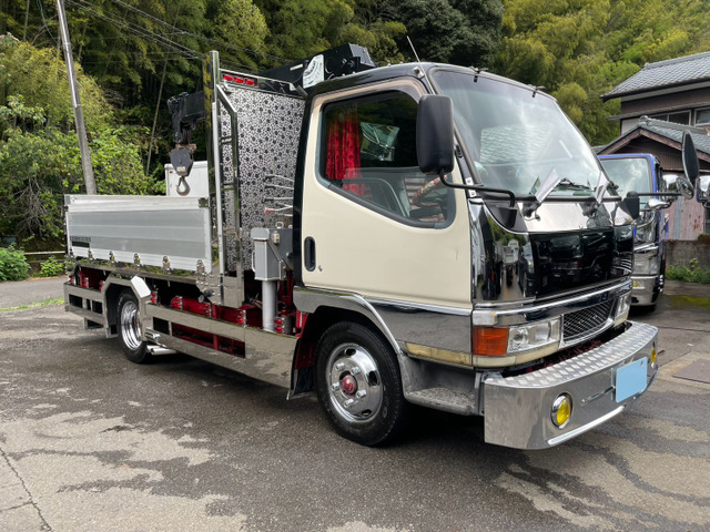 キャンター 車検付 デコトラ ユニック マニ割り