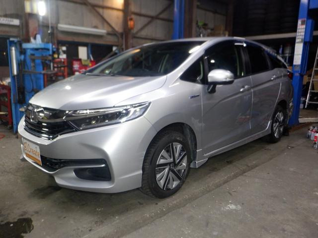 シャトル 1.5 ハイブリッド 4WD 本州仕入 ナビ TV B/T Bカメラ