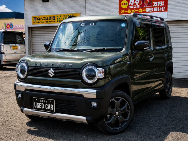 ハスラー タフワイルド ターボ 4WD 届出済未使用車 ディスプレイオーディオ付