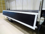 荷台内寸:310&times;162&times;36 三方開 床板二重張り 床埋め込みフック3対 リアアオリチェーン2個 鳥居左右LED作業灯2個