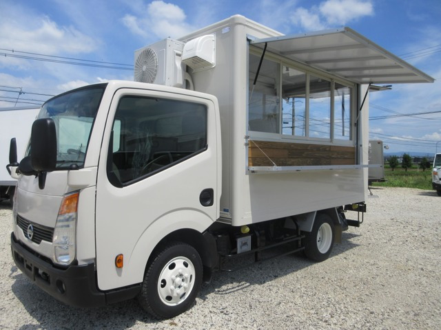 アトラス  キッチンカー 新規製作車両 新品厨房設備 換気扇 3漕200L給排水システム