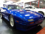 FC3S型サバンナRX-7GT-RターボブルーMカラーフルエアロ&13Bロータリーターボエンジン5MTミッション&ステンマフラー車高調ラジエター他装備充実車が入庫しました