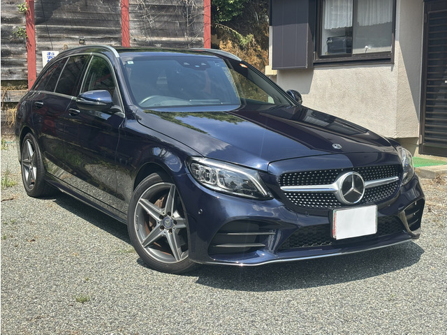 Cクラスワゴン C220d ローレウスエディション アンビエントライト HUD TV