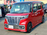 スペーシアカスタム ハイブリッド(HYBRID)  XSターボ セーフティS/2トーン/全方位M/ナビ