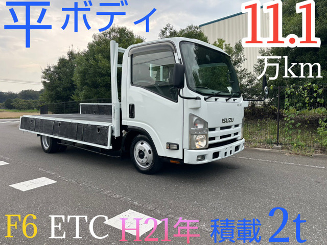 エルフ  2t平ボディ MT6速  ETC