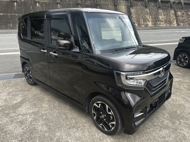N-BOXカスタム G L ターボ ホンダセンシング 純正ナビ BTオーディオ 両側Pスライド