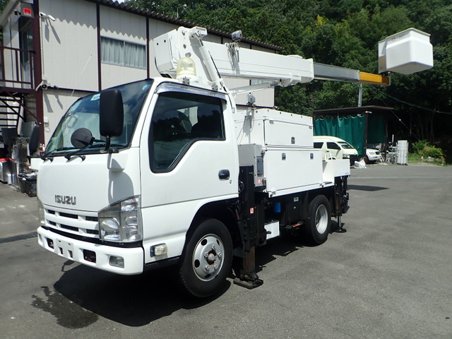 エルフ 高所作業車 11m SH11A サブエンジン付 走少