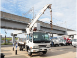 ★穴掘建柱車 ベッド付★